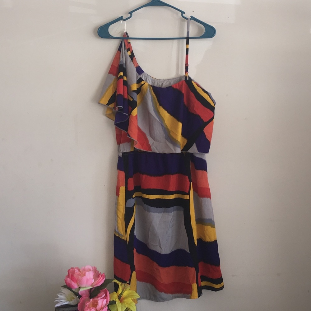 {Indulge} One Shoulder Dress